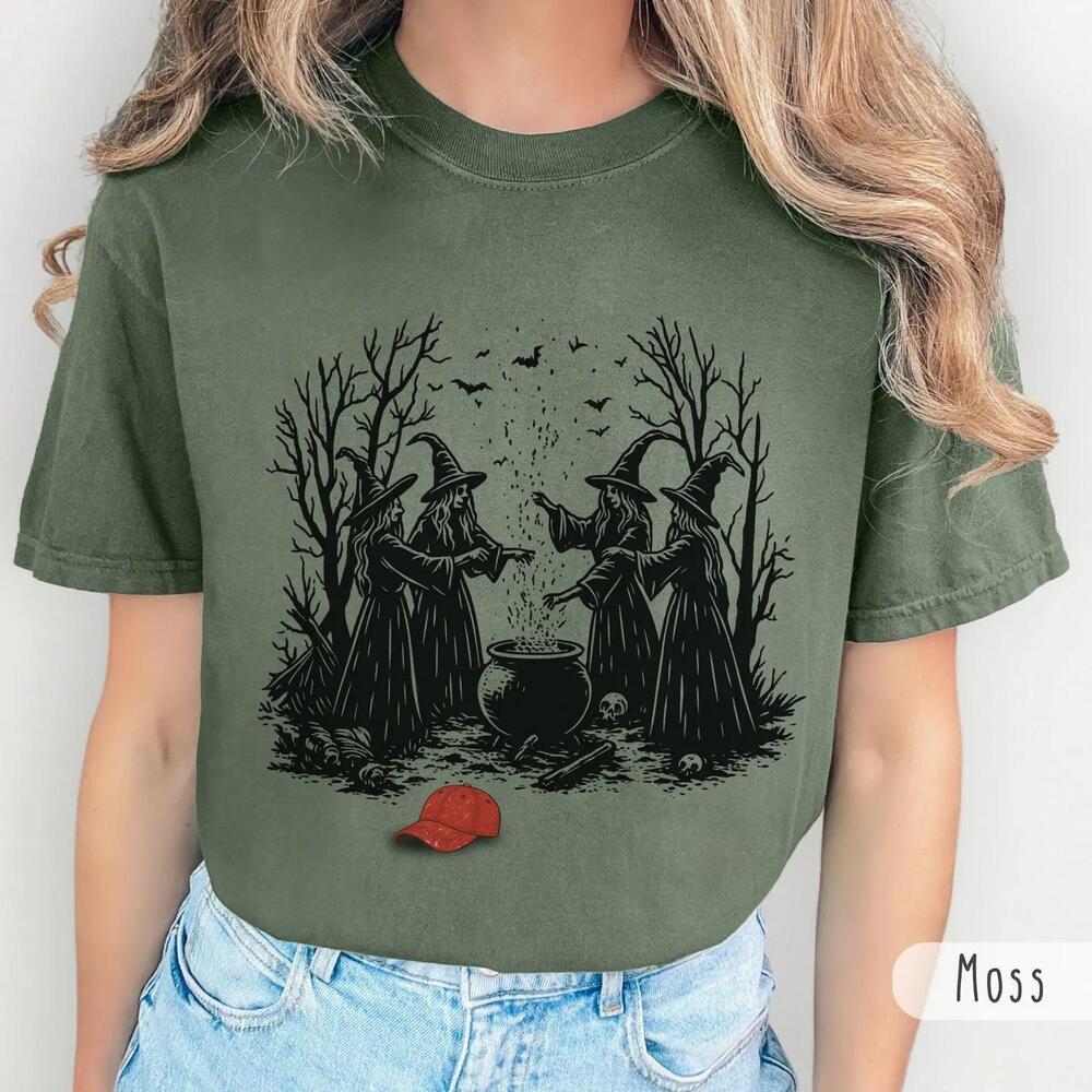 Anti Shirt, Girls Will Be Girls Spooky Witch Halloween